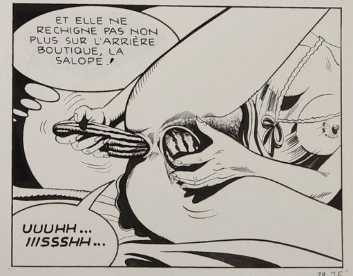 Cimaroli M - 1 Original page - Serie Rose - Le Bourgeois Gentil - 1991 | Catawiki