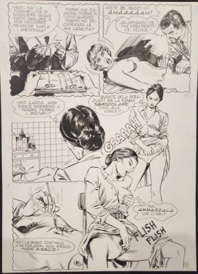 Giorgio Cambiotti - 1 Original page - Pour l’éternité - 14 cavaliers de l’apocalypse | Catawiki