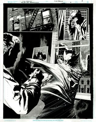 The Bat-Man: Second Knight #3 p.19 - In Through the Window! | Comic Book Art Gallery