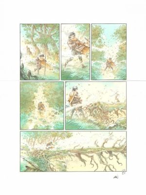 Grun | Planche originale n°69 - Les Hautes Herbes | Daniel Maghen