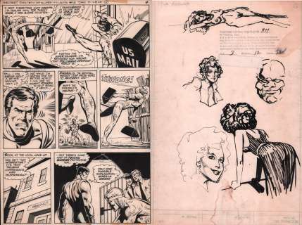 Bob McLeod, Mike Vosburg - Secret Society of Super-Villains #12 P.4 - Captain Comet & Copperhead - 1978