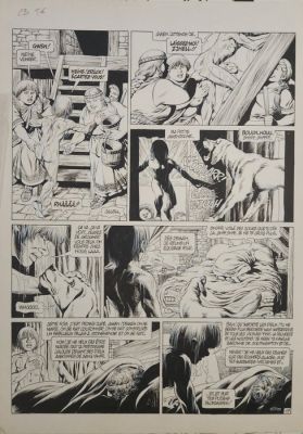 Mitton, Jean-Yves - 1 Original page - Chronique Barbare T6 - Le dernier viking - 2000 | Catawiki