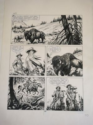 Ortiz, José - 1 Original page - Tex - Maxi #2 - 1997
