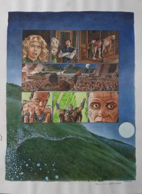 Zuccheri, Laura - 1 Original colour page - Thellus