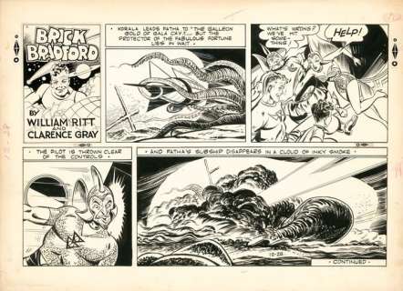 Gray Clarence (1902-1957) - BRICK BRADFORD