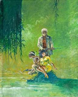 Hermann - Lot 525 - Jeremiah, toile à l‘acrylique sur châssis pour…