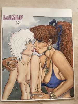 W.TAI MALIK - 1 Original drawing - Lollipop - Lollipop | Catawiki