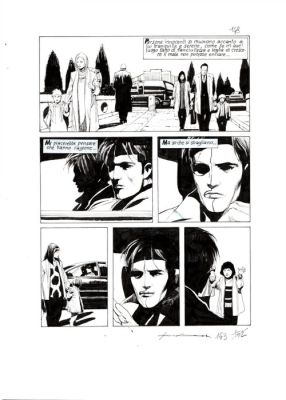 Roi, Corrado - 1 Original page - Nathan Never Gigante #17 - "I giorni della maschera" - 2014