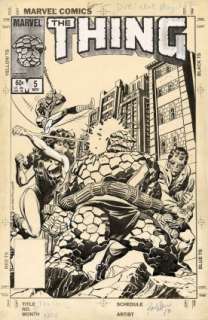 Wilson, Ron - THING, THE (1983) #5 Cover | ComicConnect