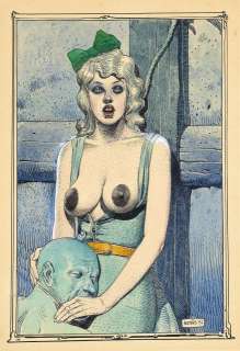 Moebius Jean Giraud Dit (1938?2012) | LES MYSTERES DE L’EROTISME | Artcurial