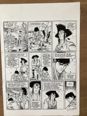 Bonhomme, Matthieu - 1 Original page - Marquis d’Anon - deel 4 la bete - 2006 | Catawiki