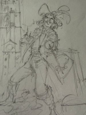 Hermann - 1 Original preliminary drawing - Projet de couverture | Catawiki