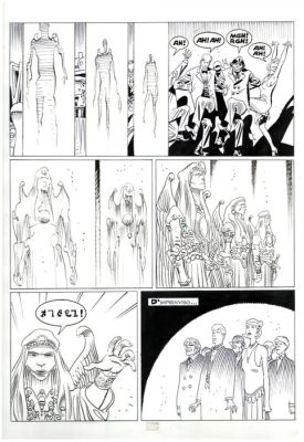 Alessandrini, Giancarlo - 1 Original page - Martin Mystere Speciale #16 - "L’impareggiabile Reeves" - 1999 | Catawiki