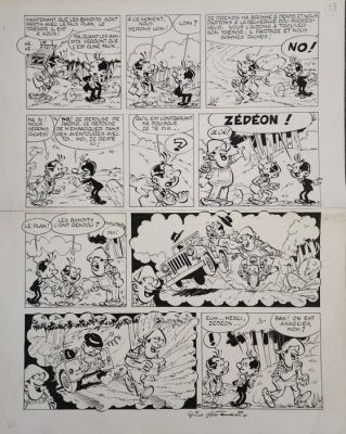 Dino Attanasio - 1 Original page - Spaghetti | Catawiki