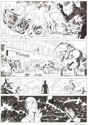 Patrice Réglat-Vizzavona | Planche originale n° 117 - OFF | Daniel Maghen