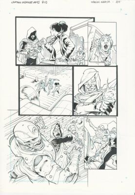 Manuel García & Bit - 1 Original page - Captain Midnight - #15 Page 13 | Catawiki