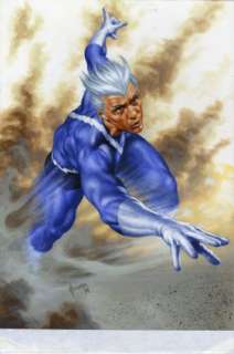 Jusko, Joe - 2016 MARVEL MASTERPIECES - QUICKSILVER Trading Card Art | ComicConnect