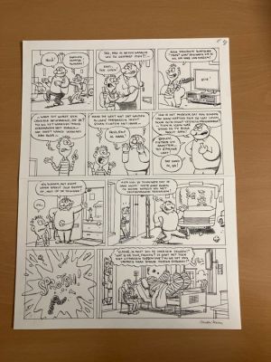 Cromheecke, Luc - 1 Original page - Tom Carbon - Gesigneerd | Catawiki