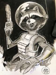 Rocket Racoon by Andrew Robinson | Essential Sequential