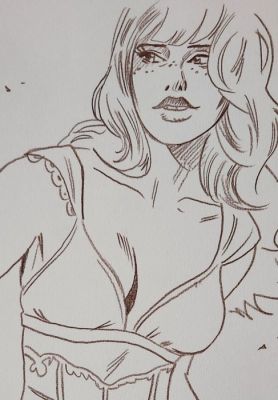 Jim (Terrasson, Thierry) - 1 Original drawing - Une Nuit à Rome | Catawiki