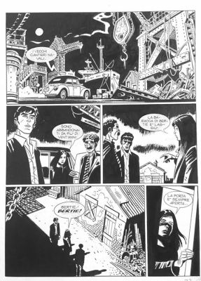 Alessandrini, Giancarlo - 1 Original page - Dylan Dog | Catawiki