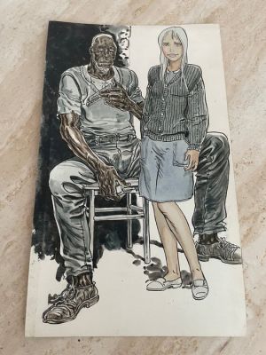 Malik (William Tai) - 1 Original colour drawing - Archie Cash | Catawiki