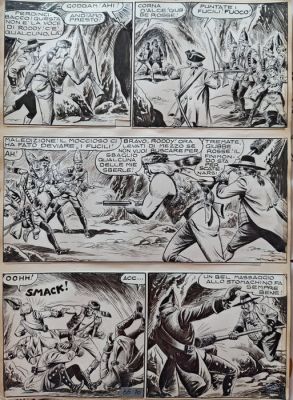 EsseGesse - Original page - Grande Blek - La spia delle giubbe rosse 55/70 | Catawiki