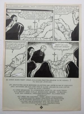 Nys, Jef - 1 Original page - De Grote weldoener - eindplaat - 1961 | Catawiki