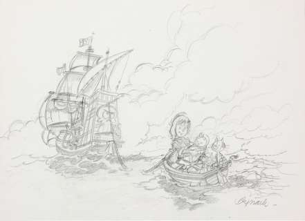 Ryssack | Colin Colas, illustration à la mine de plomb… | Millon