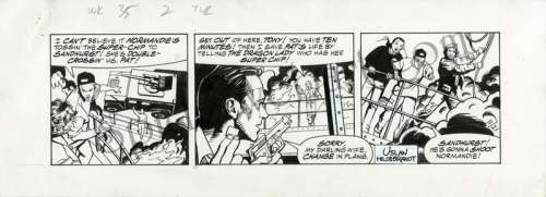 Brothers Hildebrandt | Terry and the Pirates Week 35 - Tuesday | Spiderweb Art Gallery