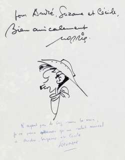 Morris | Lucky Luke "Sarah Bernhardt", édition originale… | Millon