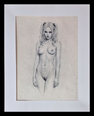 Emma Wildfang - Unmasked - Series “Icons Unveiled” pencil edition | Catawiki
