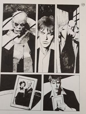 Roi, Corrado - 1 Original page - Dylan Dog: Pioggia di Sangue - 2024 | Catawiki