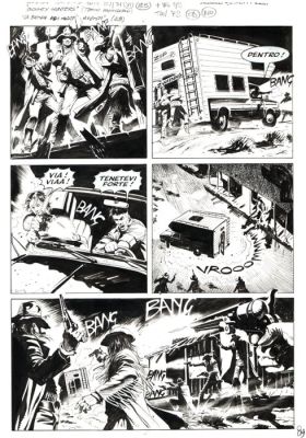 Dotti, Maurizio - 1 Original page - Dampyr #28 - "La banda dei morti viventi" - 2002 | Catawiki