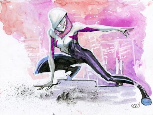 Rodriguez, Robbi - SPIDER-GWEN Illustration