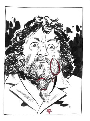 Tyler Crook | Capt. Lou Albano - Original Art Sketch | Tyler Crook