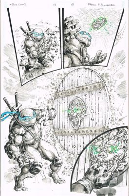 Freddie E. Williams II | TMNT (2024) (Issue 18, Pg 13) 11 x 17 | Freddie E. Williams II