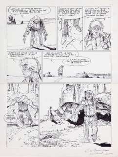 Hermann | Jeremiah, planche n°23 à l’encre de Chine de… | Millon