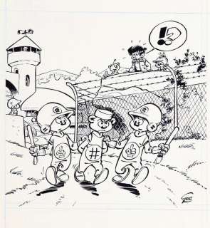 Gos | Le Scrameustache, illustration à l’encre de… | Millon