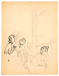 Sempé | Illustration à l’encre de Chine et à la mine de… | Millon