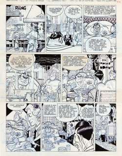 Wurm | Néro Wolfe, planche n°29 au feutre, à l’encre… | Millon