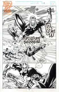 Chris Marrinan Mark Stegbauer - Nova #1 Pg 21 (Marvel, 1994)