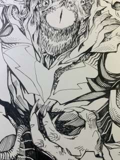 Bernard Chang | DETECTIVE COMICS KNIGHTMARE VARIANT COVER DC COMICS original art | Bernard Chang