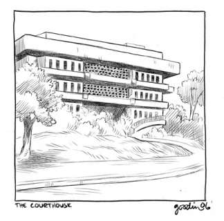 Robert Goodin | McSWEENEY’S 21 Tall Man - House on Dee Street | Comic Art Collective