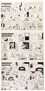Original Art, HAWKSHAW the DETECTIVE by Gus Mager: 3 | PBA Galleries