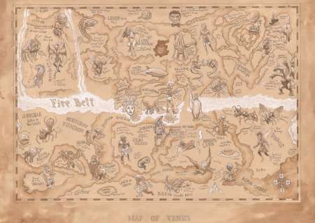 Sergio Bleda - Venus Map