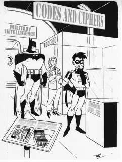 Tim Levins | 2017 BATMAN & ROBIN ADV. ARTWORK | Tri-State Original Art