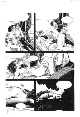 Joan Mundet | Original art page – Dago (1-2) – Mundet | Origin Of Comics