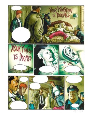 Lot 126 - MARINI né en 1969. Rapaces. T1, Planche n° 34. | HVMC