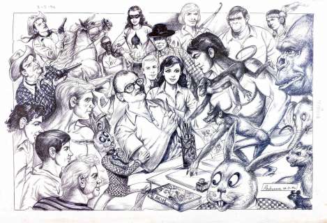 AUGUSTO PEDRAZZA - I Miei Personaggi